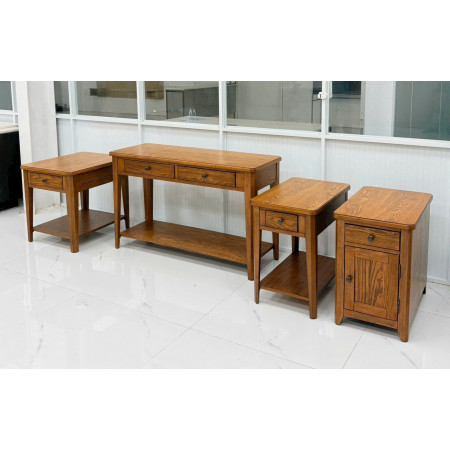 VGF- Console Table 02 : Bàn Trang Trí - Màu Gỗ Óc Chó